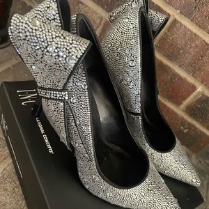 Macys INC silver heels